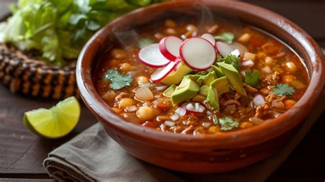 Pozole: Een traditionele Mexicaanse stoofpot met rijke smaken en een pikante twist!